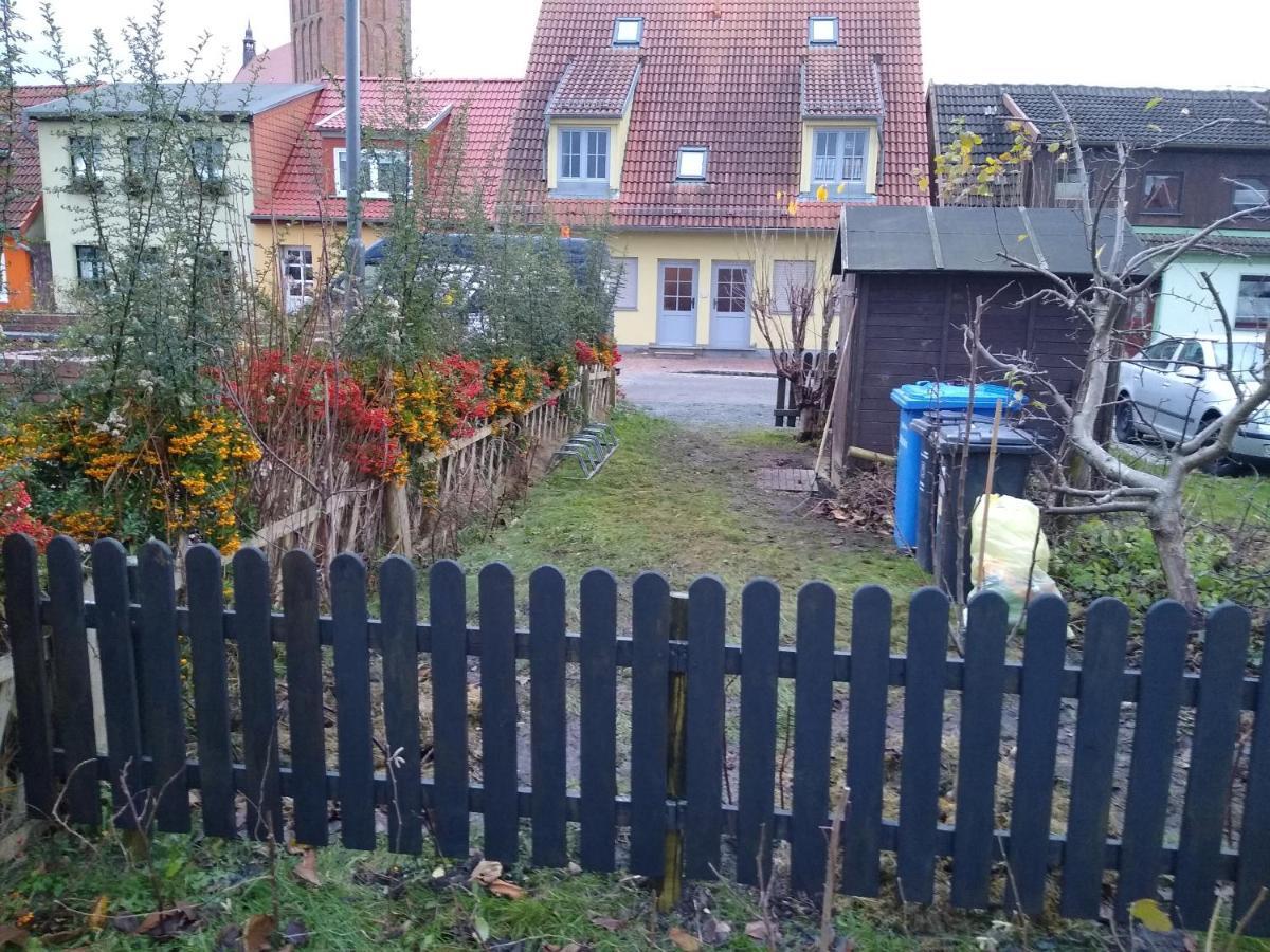 Maisonettewohnung auf 2 Etagen mit zwei Balkonen Barth Exterior foto