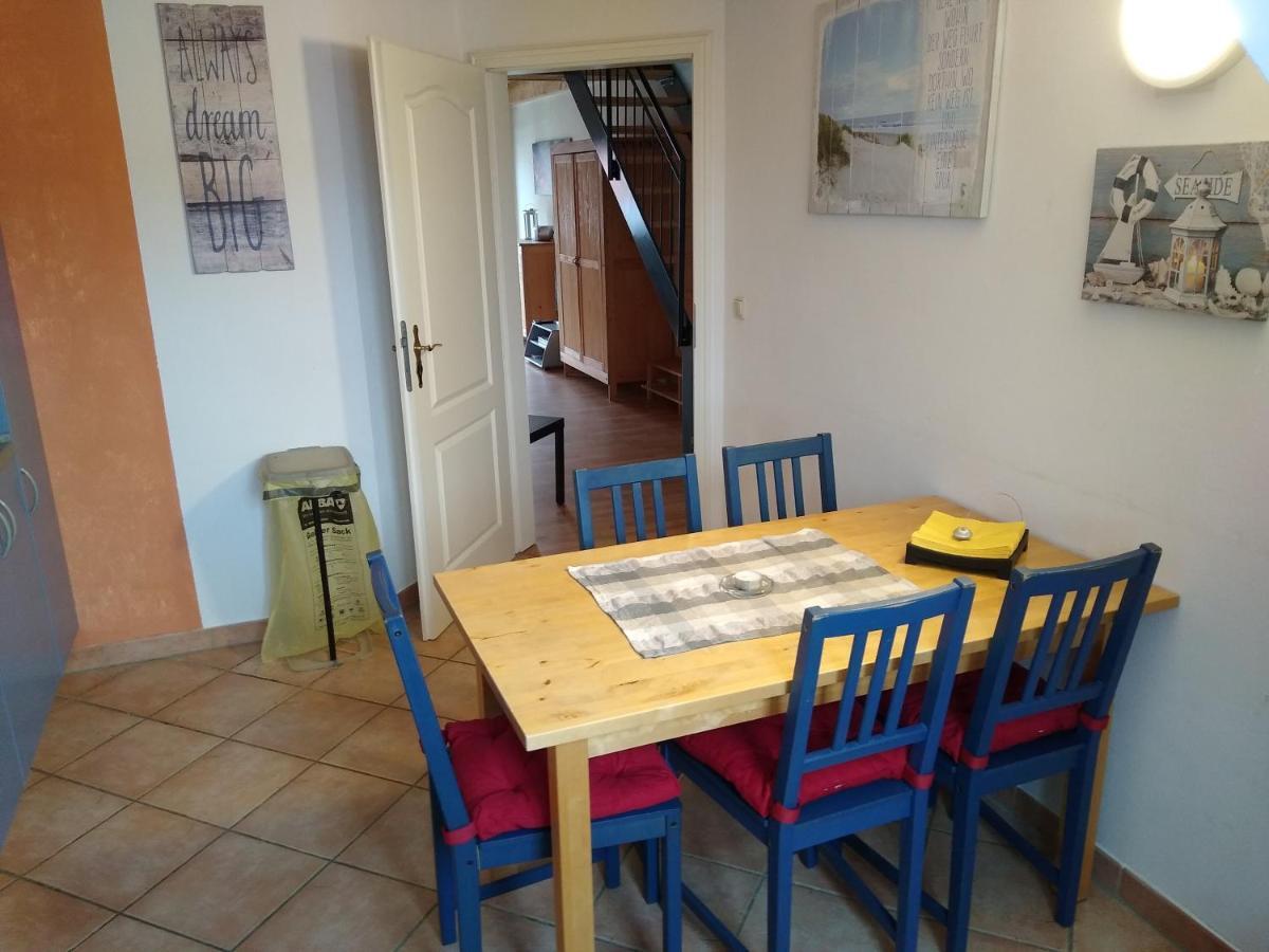 Maisonettewohnung auf 2 Etagen mit zwei Balkonen Barth Exterior foto