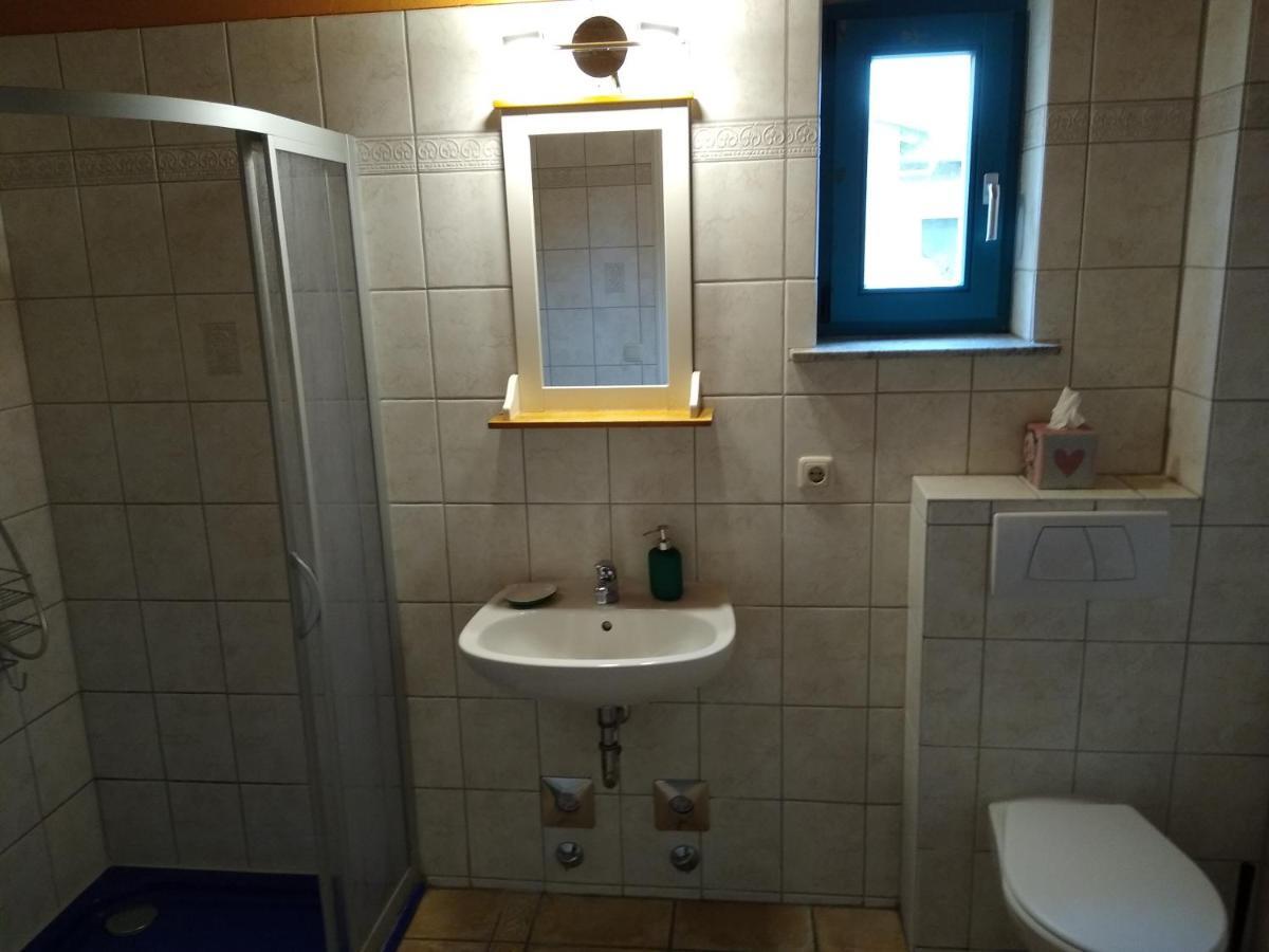 Maisonettewohnung auf 2 Etagen mit zwei Balkonen Barth Exterior foto